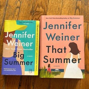 Jennifer Weiner Book Set - Big Summer & That Summer